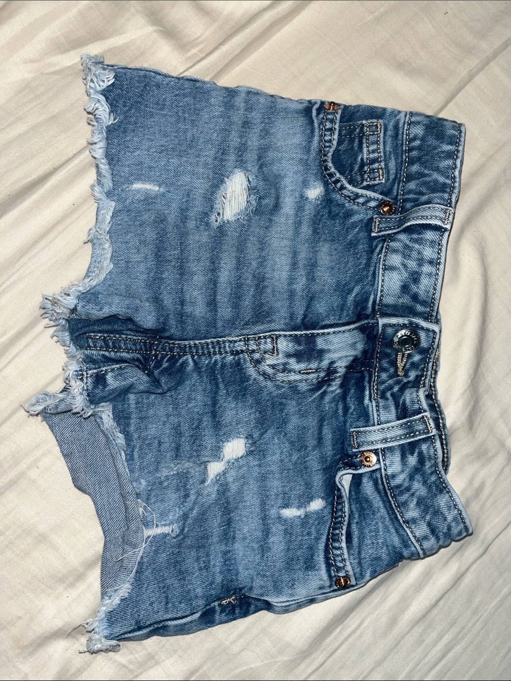Target Girls Jean Shorts Small 6/7